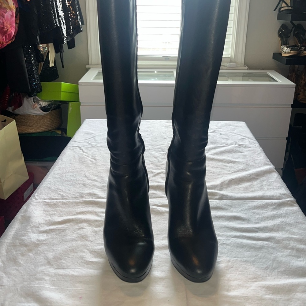 Nine West Women's Black Knee-High Boots